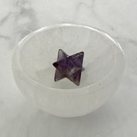 Amethyst Merkabah Star - Healing Crystal