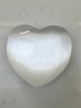 Load image into Gallery viewer, Large Polished Selenite Heart
