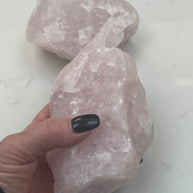 Large Rose Quartz Chunk