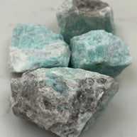 Rough Amazonite Chunks