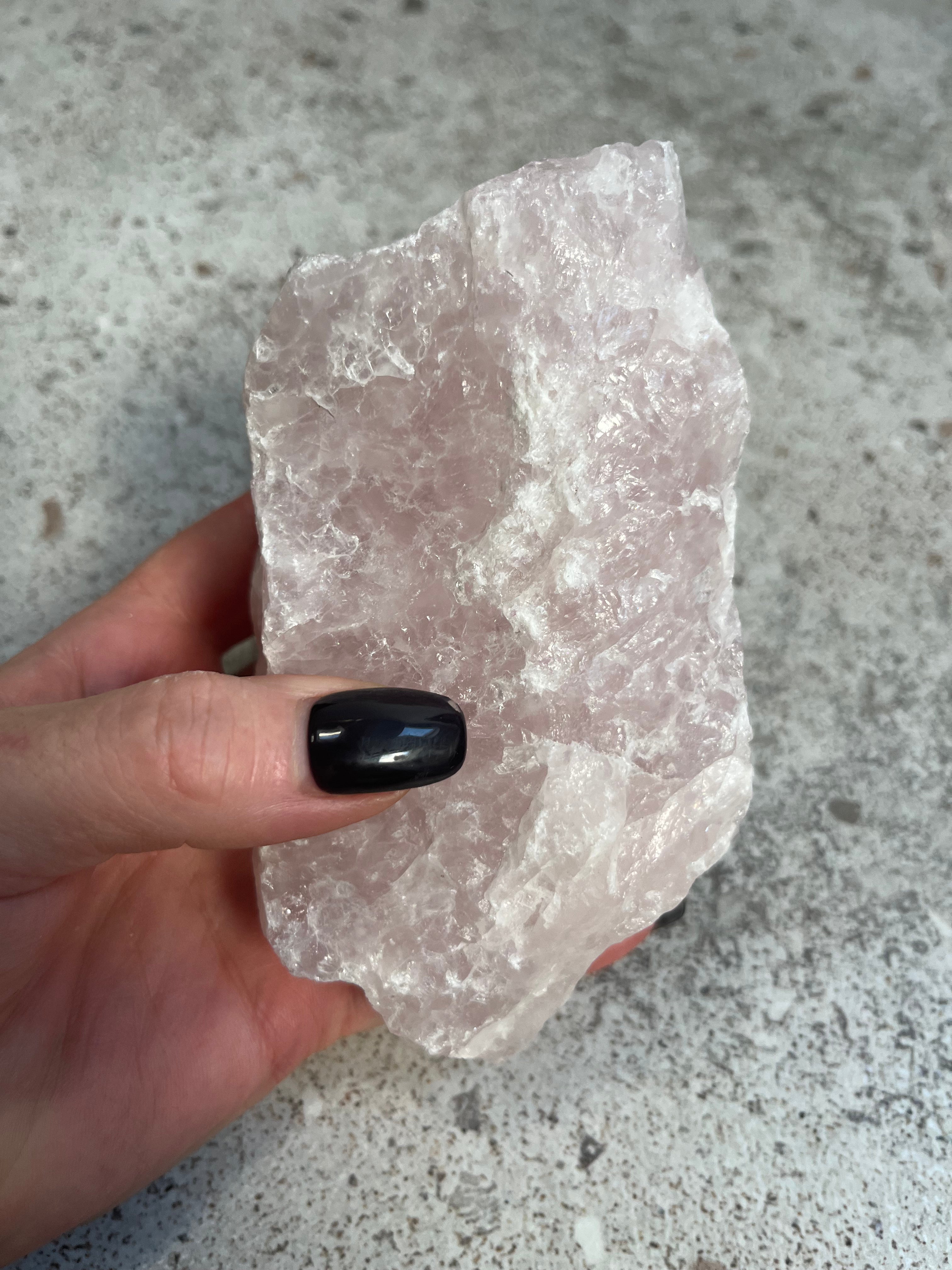 Rough Rose Quartz Chunks