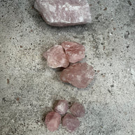 Rough Rose Quartz Chunks