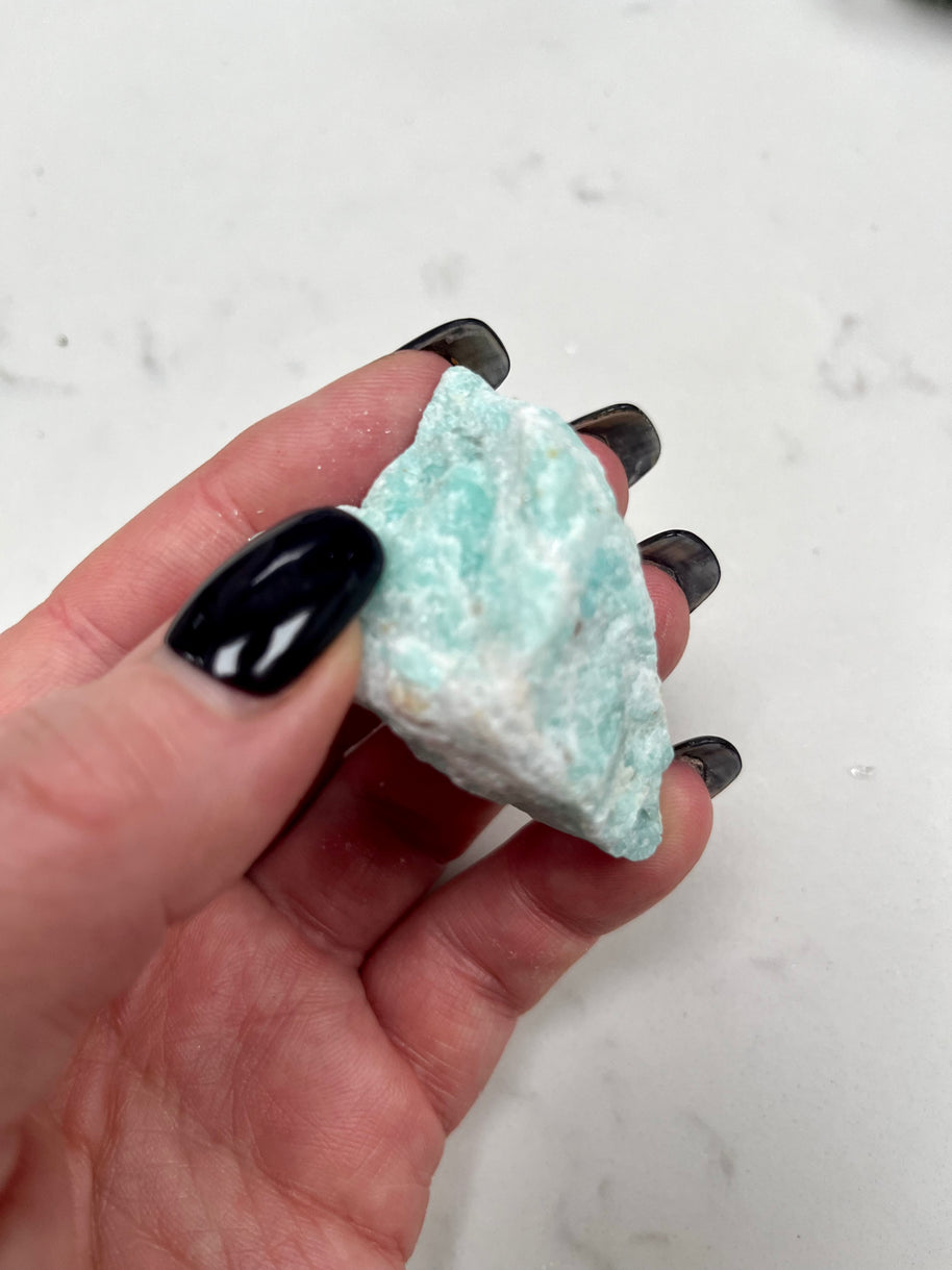 Rough Amazonite Chunks