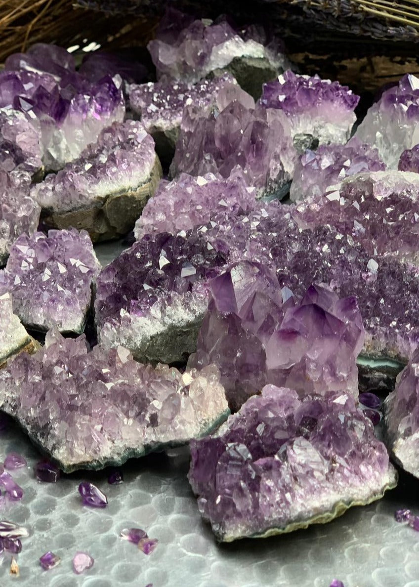 Amethyst Crystal Cluster