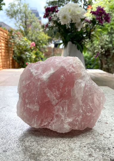 Extra Large Rough Rose Quartz Chunk