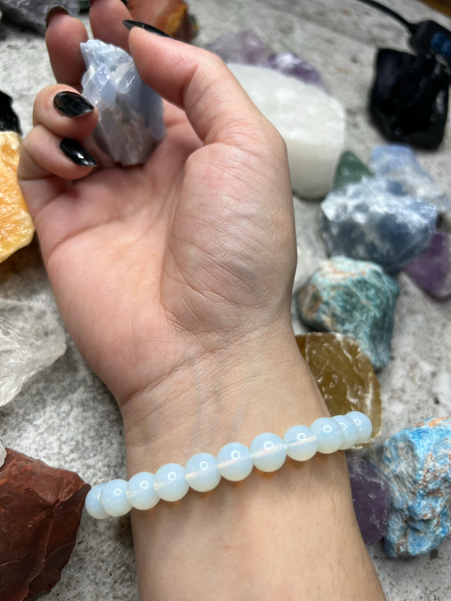 Healing crystal bracelets