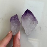 Amethyst Crystal Part Polished