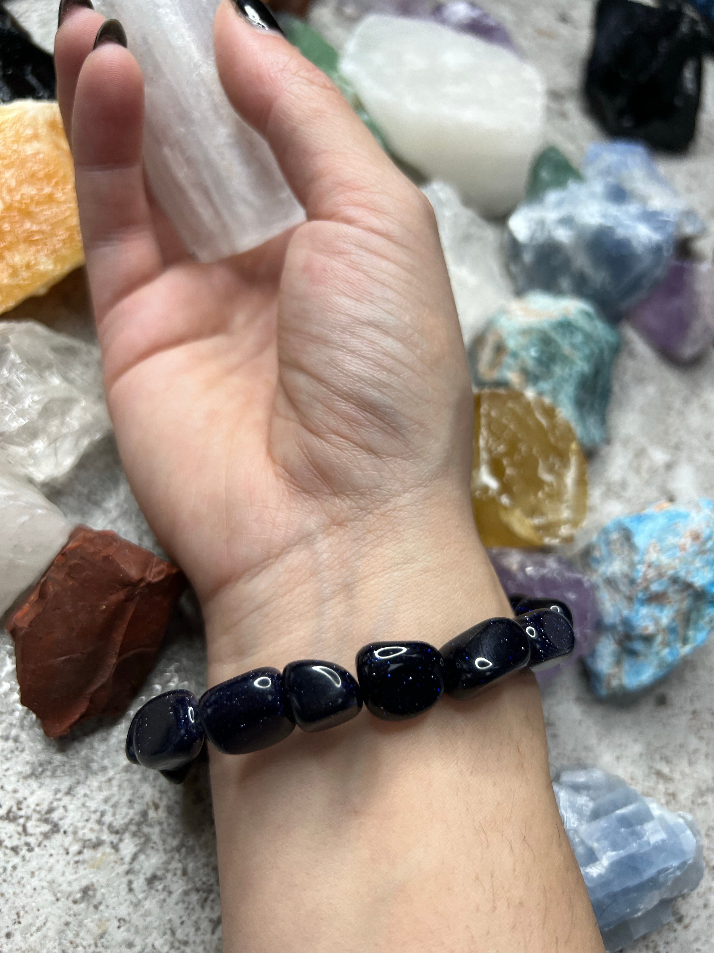 Healing crystal bracelets