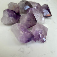 Amethyst Crystal Part Polished