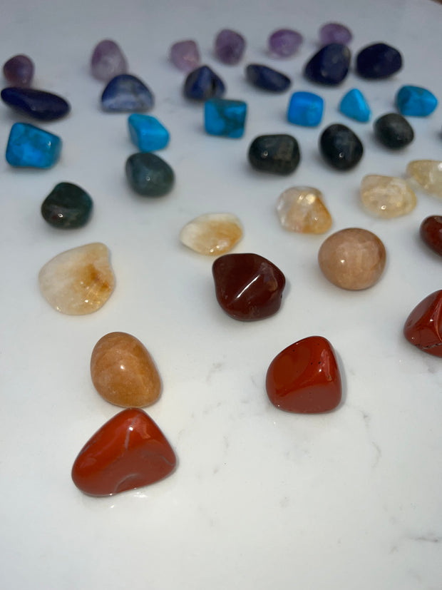 Chakra Tumblestone Crystal Set