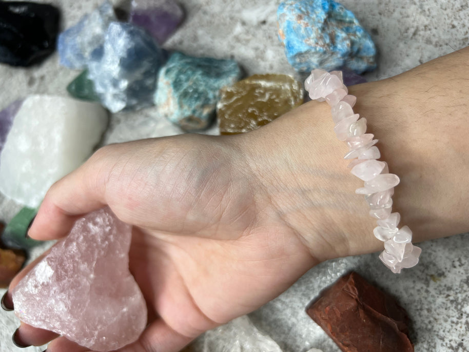 Healing crystal bracelets